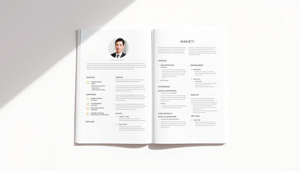 CV-layout