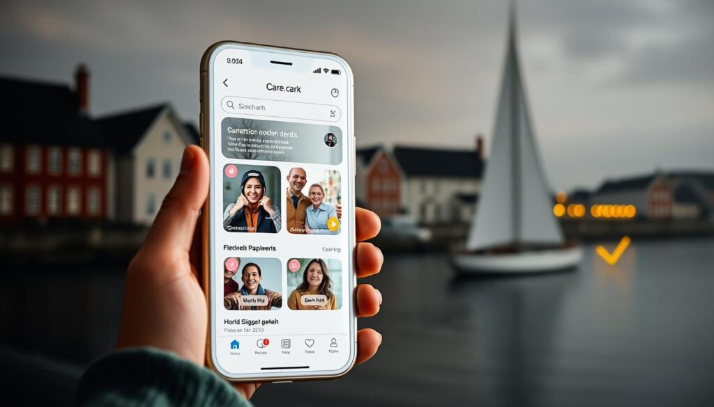 Care.com app Danmark