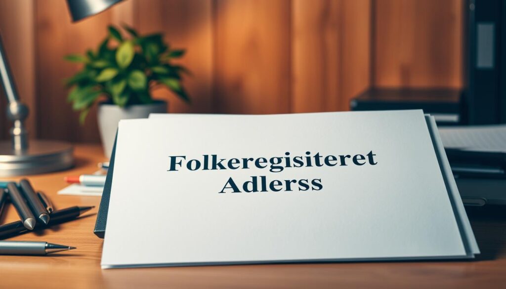 folkeregisteret adresse