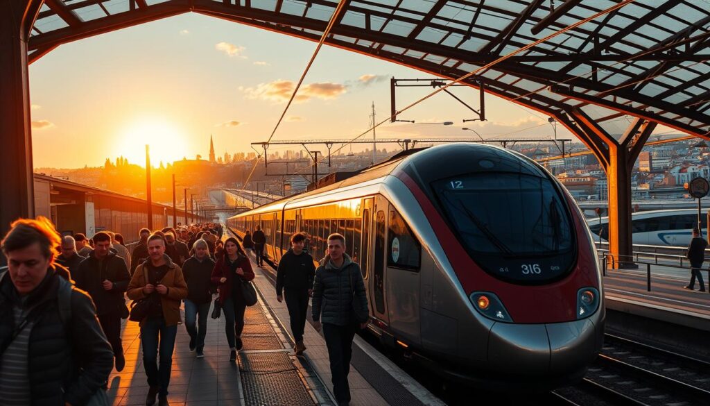 offentlig transport rejsetid