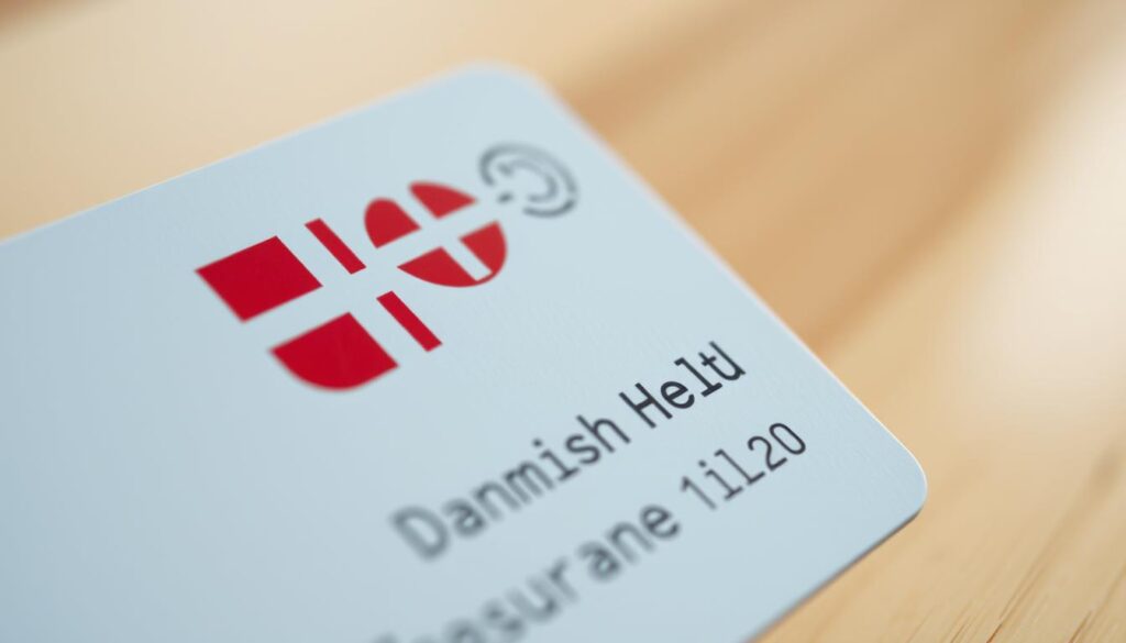 dækning af sundhedskort i Danmark