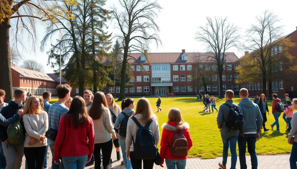 typisk skoledag elever